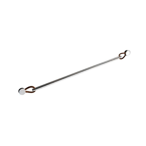 PUXADOR ORIENTE 448MM COURO/CROMADO PUXADOR ORIENTE 448MM COURO/CR